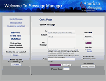 Tablet Screenshot of amsmsg.net